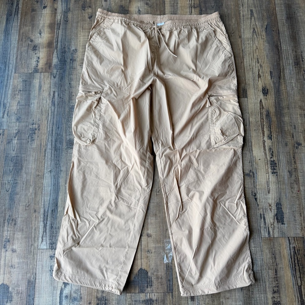 Columbia Adult Tan Nylon Camping Hiking Pants Outdoors Unisex Size XXL